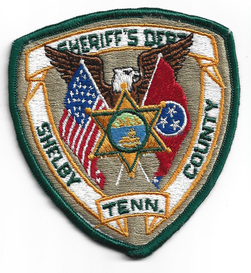 Sheriff's Dept.-Shelby County, Tenn. Patch (94045) - Cactus Jax Unique Collectibles
