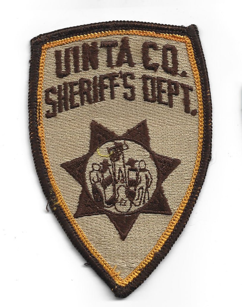 Sheriff's Dept.-Uinta County Patch (94047) - Cactus Jax Unique Collectibles