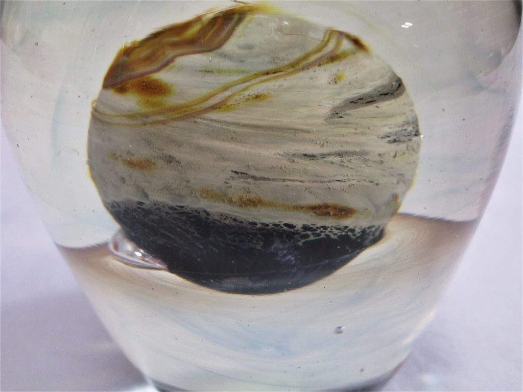 SIGNED Art Glass Paperweight (82341 - Cactus Jax Unique Collectibles