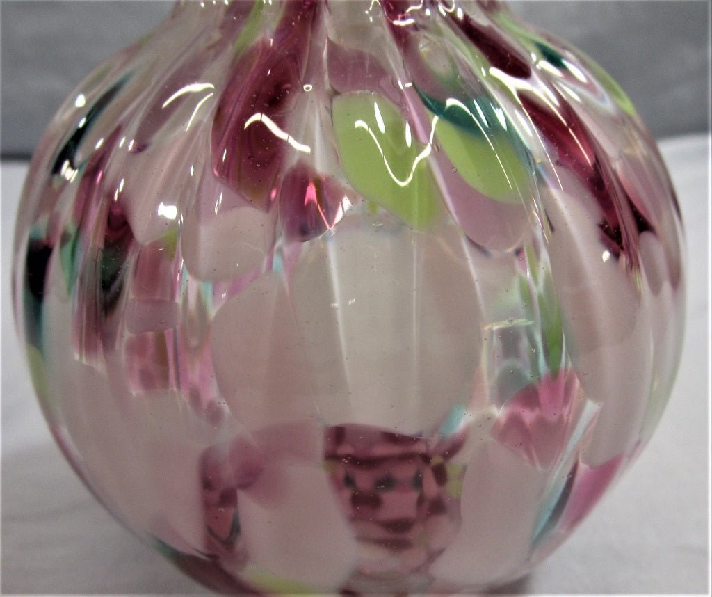 Splatter Glass Vase Made in Australia (82378 - Cactus Jax Unique Collectibles