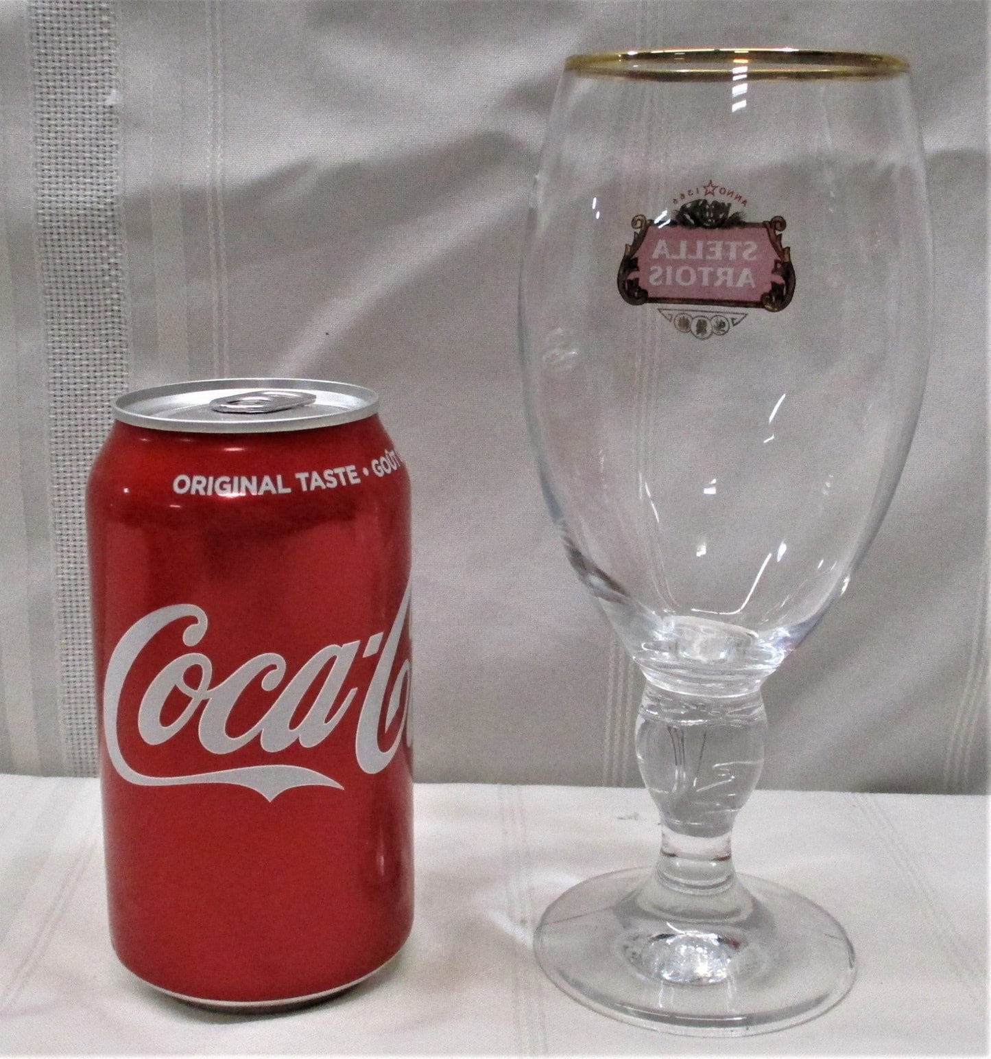 Stella Artois Stem Embossed Beer Glass (74697 - Cactus Jax Unique Collectibles