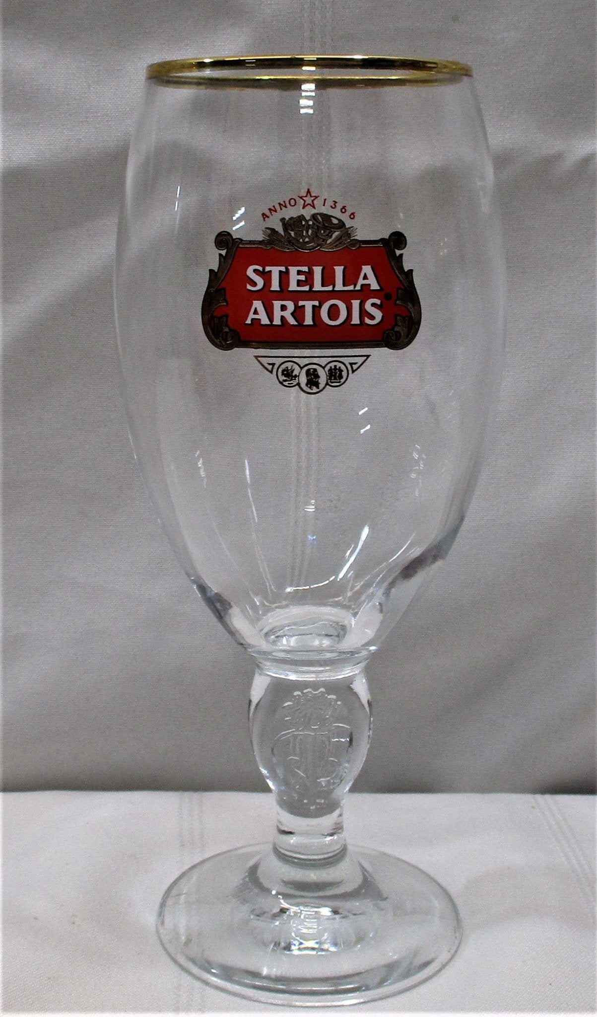 Stella Artois Stem Embossed Beer Glass (74697 - Cactus Jax Unique Collectibles