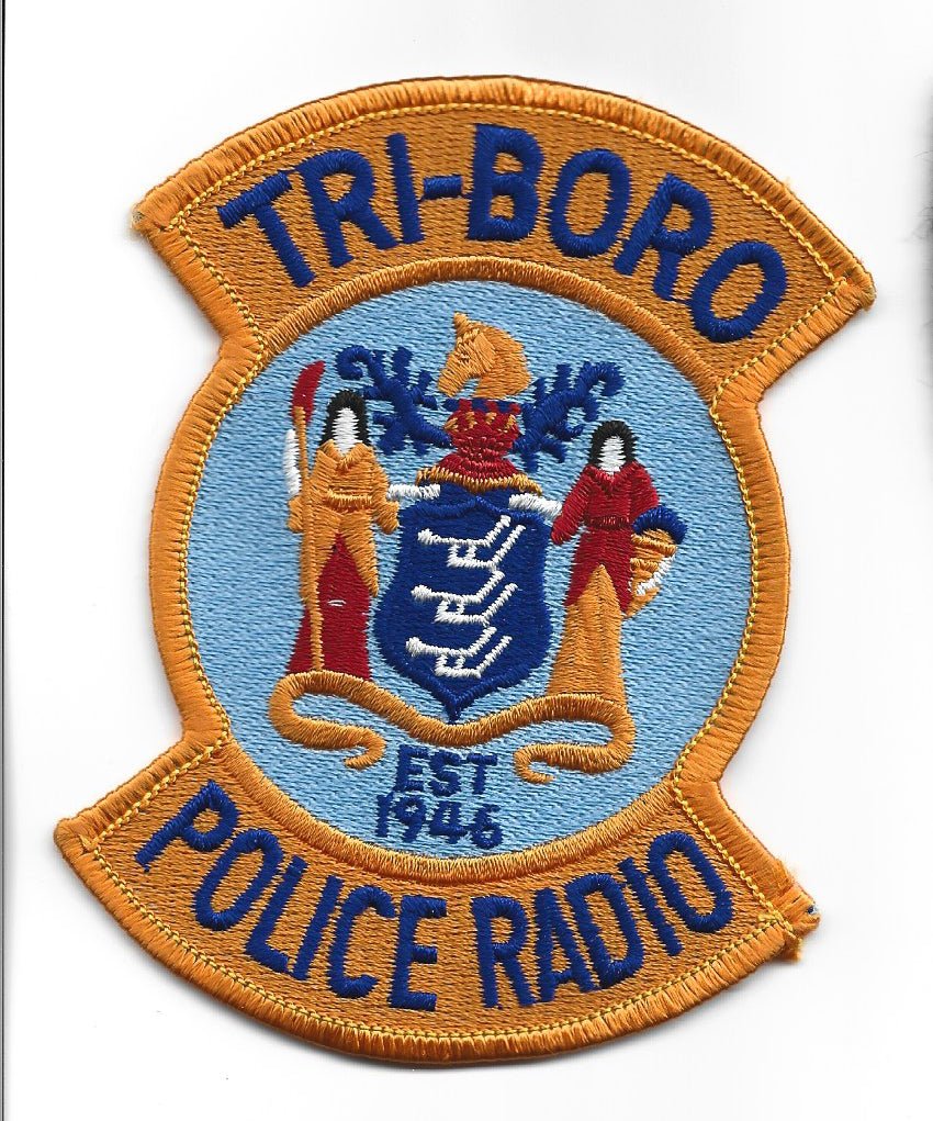 Tri-boro Police Radio Patch (94046) - Cactus Jax Unique Collectibles