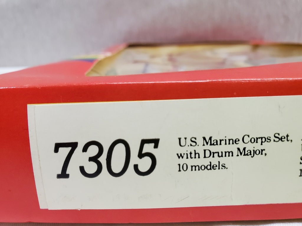 US Marine Corps Set of 10 Hand Painted Models In Box [34320 - Cactus Jax Unique Collectibles