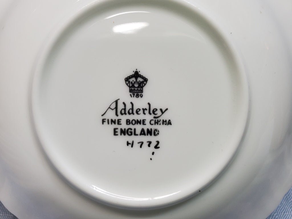Vintage Bowl by Adderley England 4 3/4 " (34465) - Cactus Jax Unique Collectibles