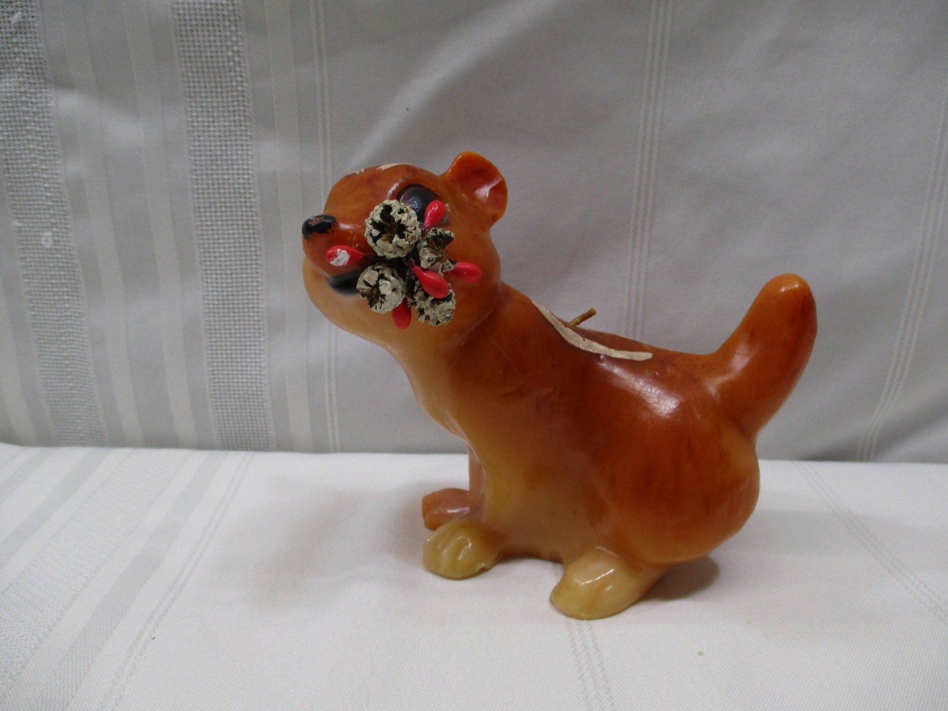 Vintage Squirrel Figural Candle (74625 - Cactus Jax Unique Collectibles