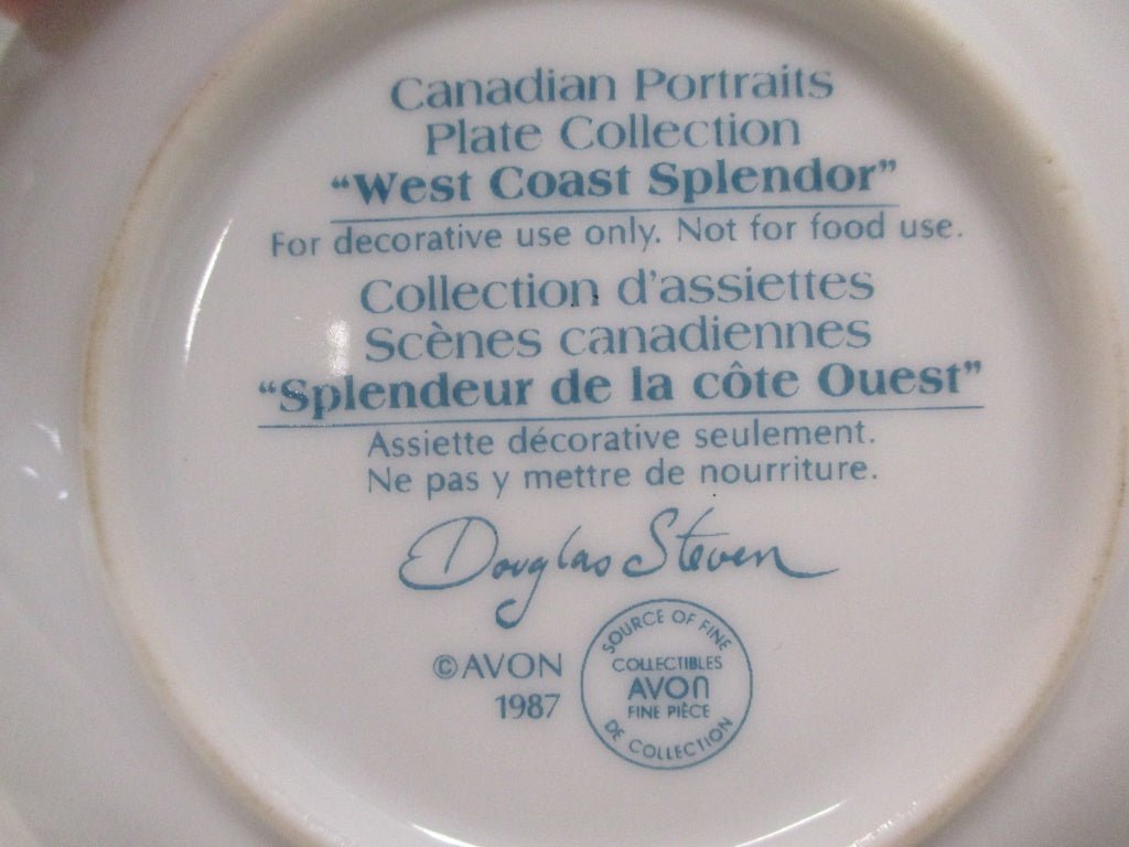 West Coast Splendor 1987 4" Plate (74644 - Cactus Jax Unique Collectibles