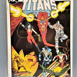 SIGNED George Perez Art New Teen Titans 1984
