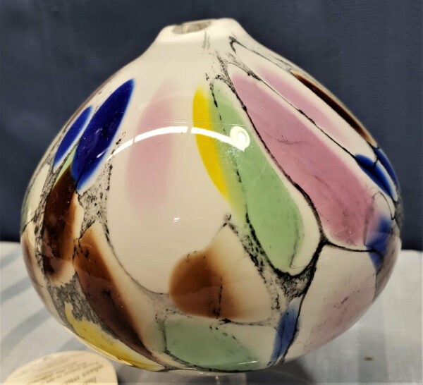 Signed Hand Crafted Art Glass Essential Oil Diffuser  [34339 - Image 4