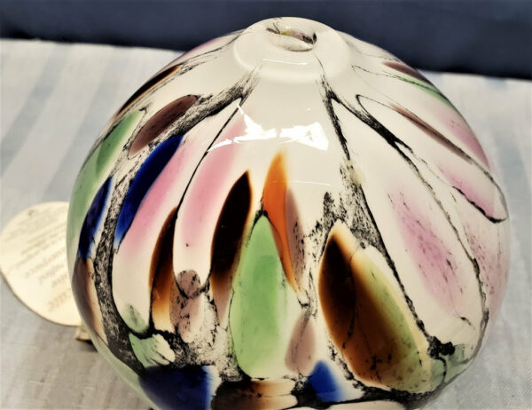 Signed Hand Crafted Art Glass Essential Oil Diffuser  [34339 - Image 2