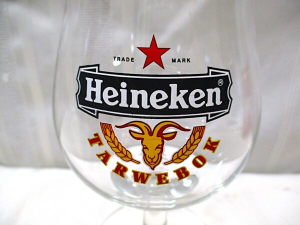 Heineken Tarwebok Stemmed Silkscreened Beer Glass [74682 - Image 3