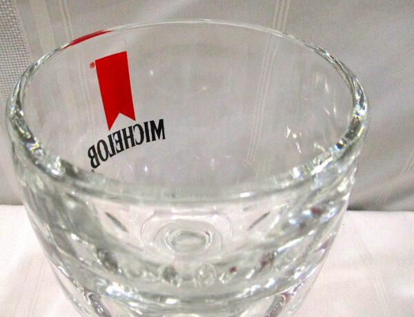 Michelob Pedestal Silkscreened Beer Glass [74686 - Image 3