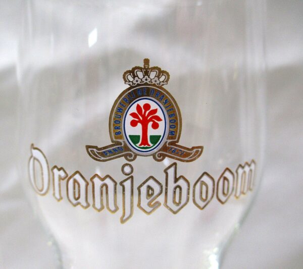 RARE Oranjeboom Beer Glass Netherlands  [74683 - Image 4