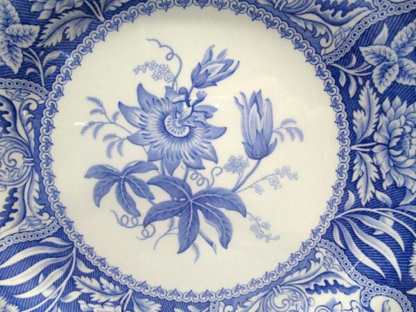 Spode Blue Room Transfer Plate Floral (82601) 10" - Image 4