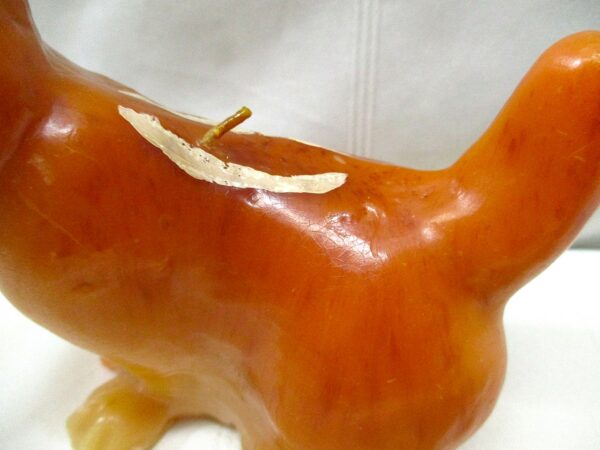 Vintage Squirrel Figural Candle (74625 - Image 4